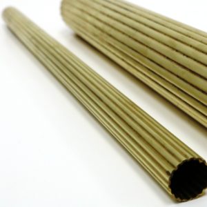 Reeded Brass Tubing